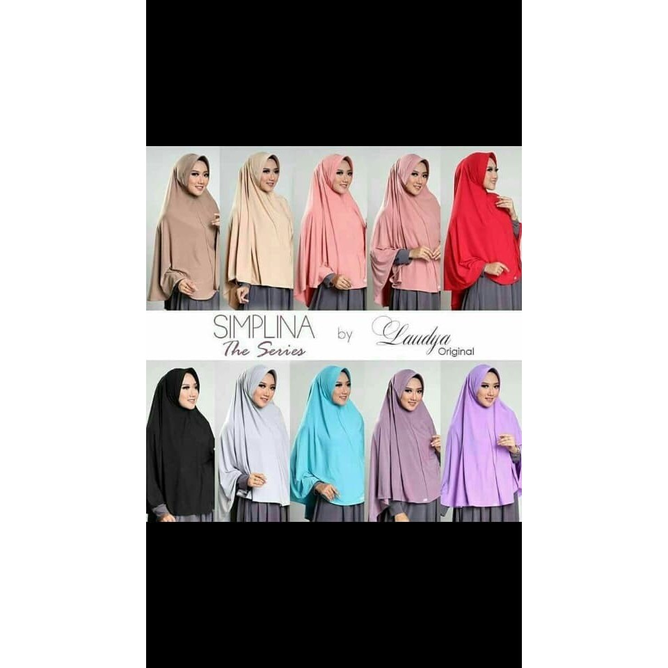 Jilbab Khimar, Jilbab Kimar jilbab syari khimar syari jersey pet antem original laudya Murah