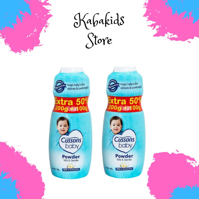 Cussons Baby Powder Mild and Gentle 200gr