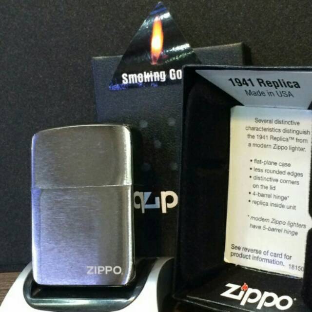 Zippo 1941 black ice 24485