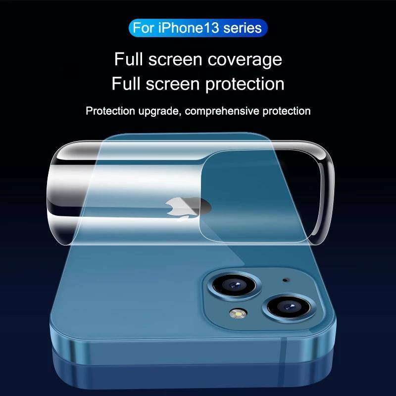 Film Pelindung Layar Depan Hydrogel Untuk IPhone 14 13 12 Pro Max Mini back 14 Plus 14 Pro 13Pro 12Pro