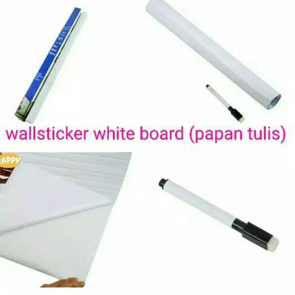 

Spesial Bulan Ini>> Sticker White Board, Papan Tulis Kantor, White Board to Stick α