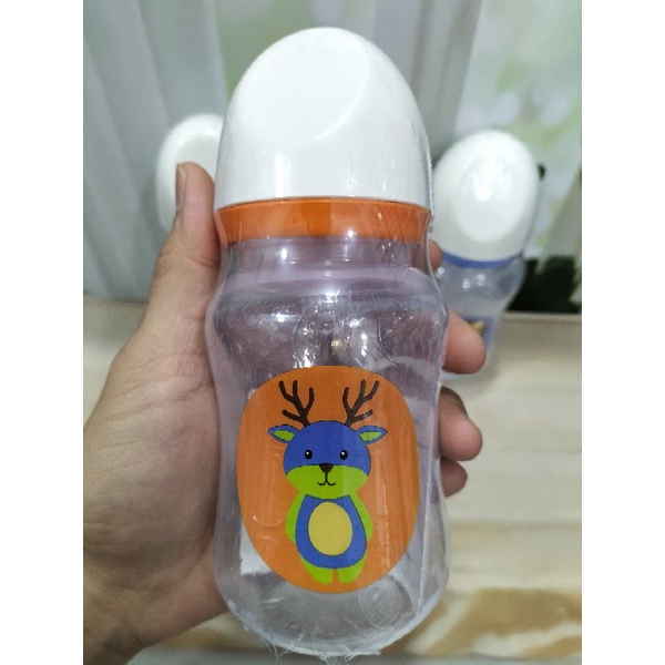 Wide Neck Botol Susu Bunny Karakter Lucu BPA Free Nipple Wide neck 250Ml /125Ml ADW 3006