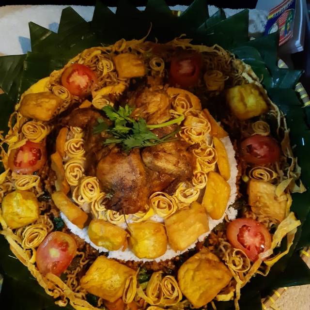 

Nasi tampah # nasi kubing# nasi uduk