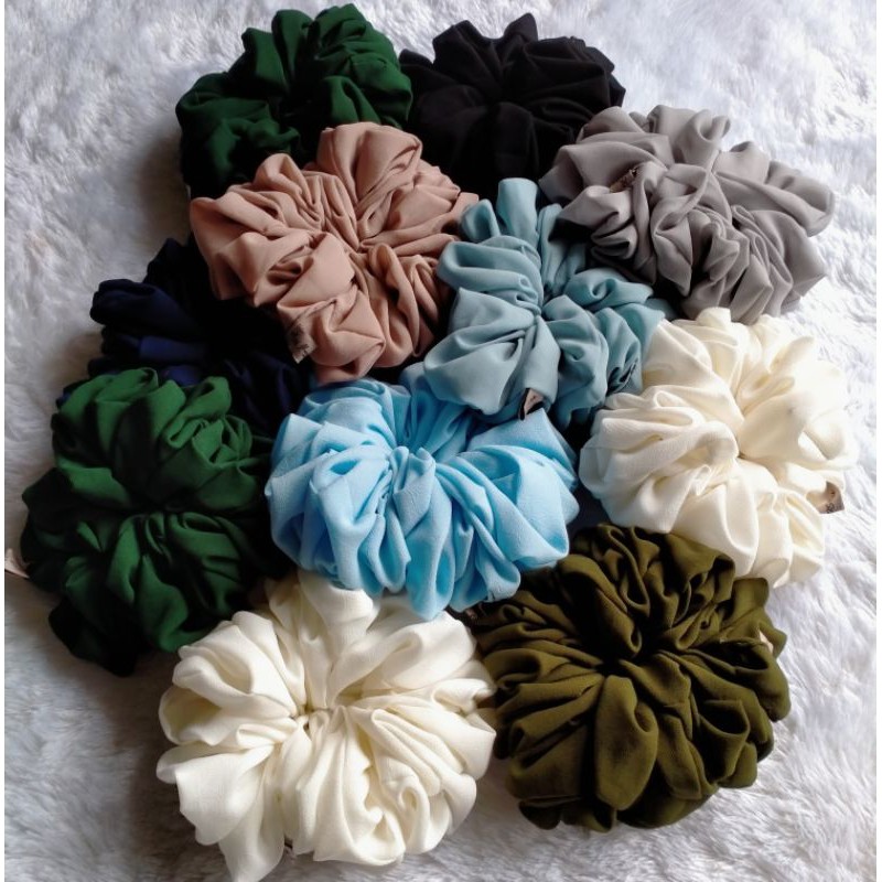 Ninestuff Hijab | Scrunchie Cemol Cepol ikat rambut