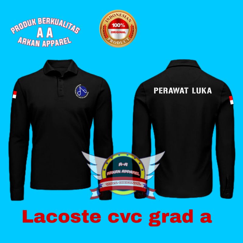 KAOS KERAH PERAWAT LUKA POLO SHIRT PERAWAT LUKA