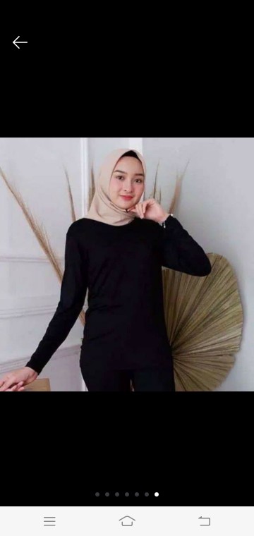 Vest Monochrome Seling Salur Baju Batik Kantoran Wanita Casual Formal Katun Halus Motif Monokrom