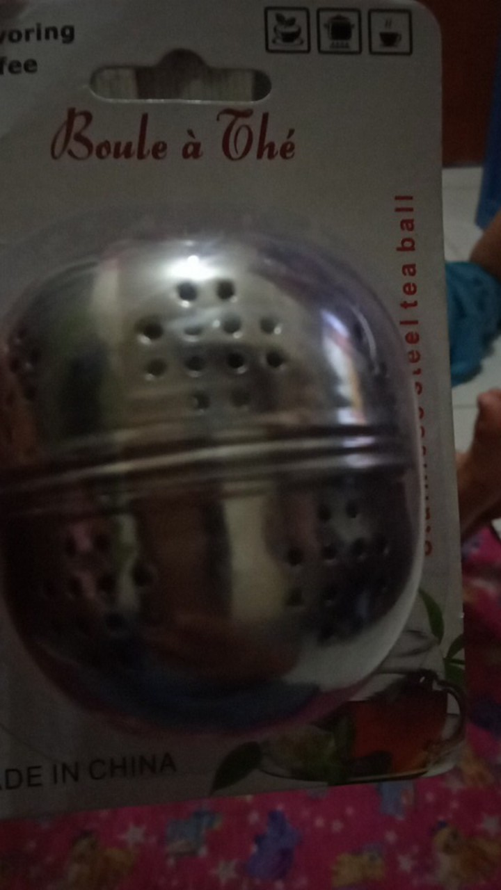 Homemaster Saringan Teh Stainless Model Bola - Sts