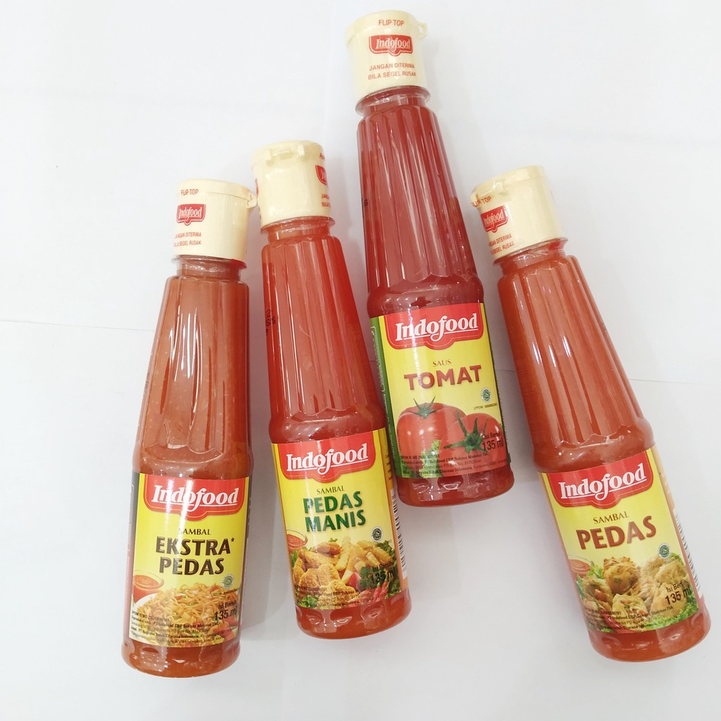 Indofood ANEKA SAUS SAMBAL 135ml BOTOL All Varian MURAH