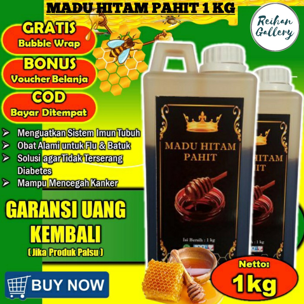 

Madu Hitam Pahit 1kg