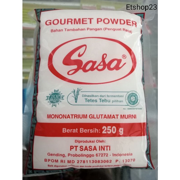 

SASA penyedap makanan MSG 250 gram