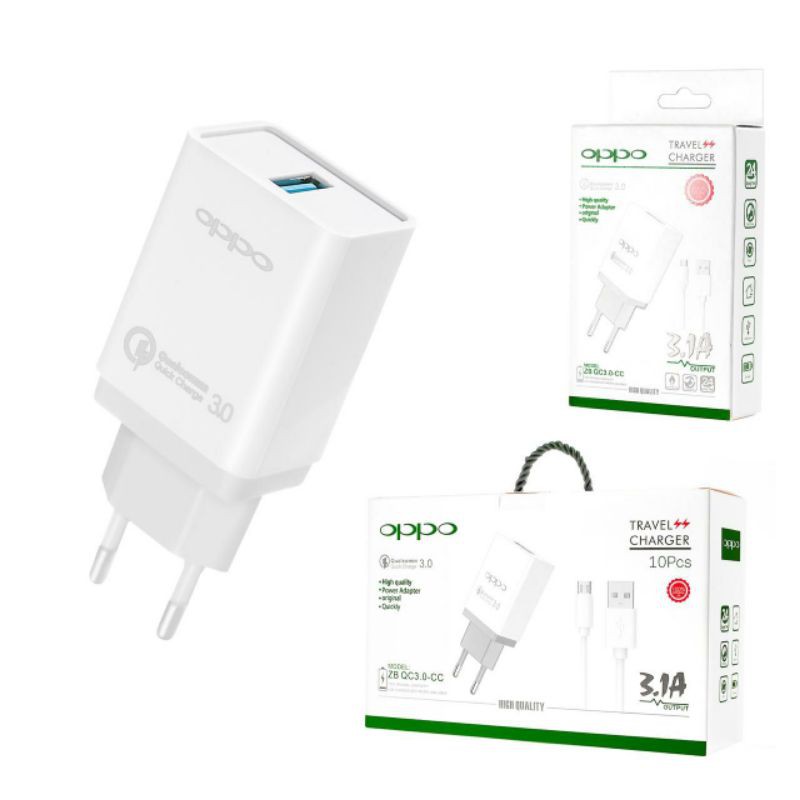 TRAVEL CHARGER BRAND ZB QC 3.0