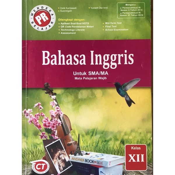 LKS PR INTAN PARIWARA B.INGGRIS KELAS 12 [bekas]