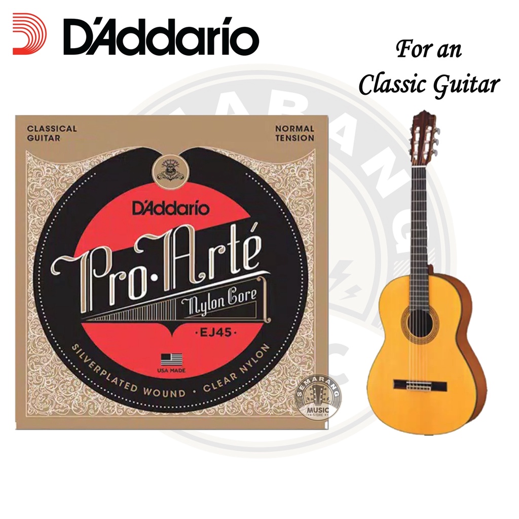 Senar Gitar Klasik Nylon Classic Nylon EJ45 EJ49