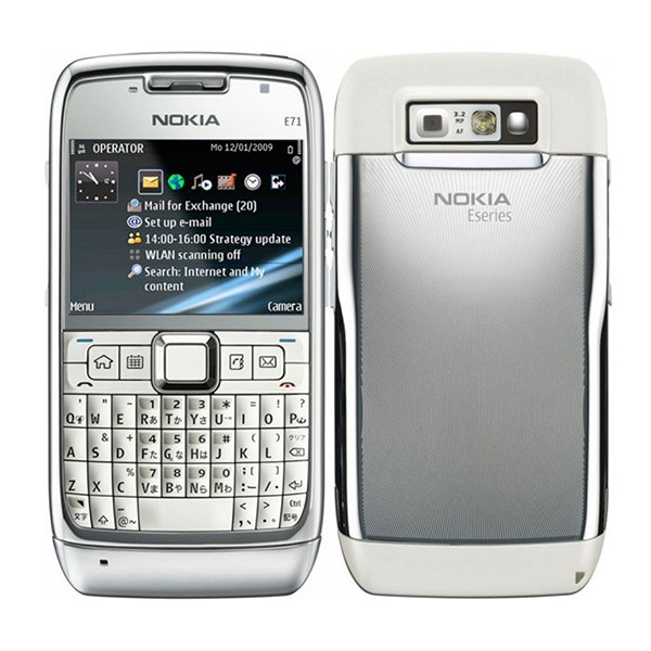 Hp/Handphone Nokia E71 Jadul Lawas Legendaris Qwerty - New Refurbish BERGARANSI