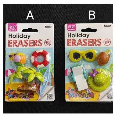 

Penghapus Liburan Di Pantai / Holiday Erasers