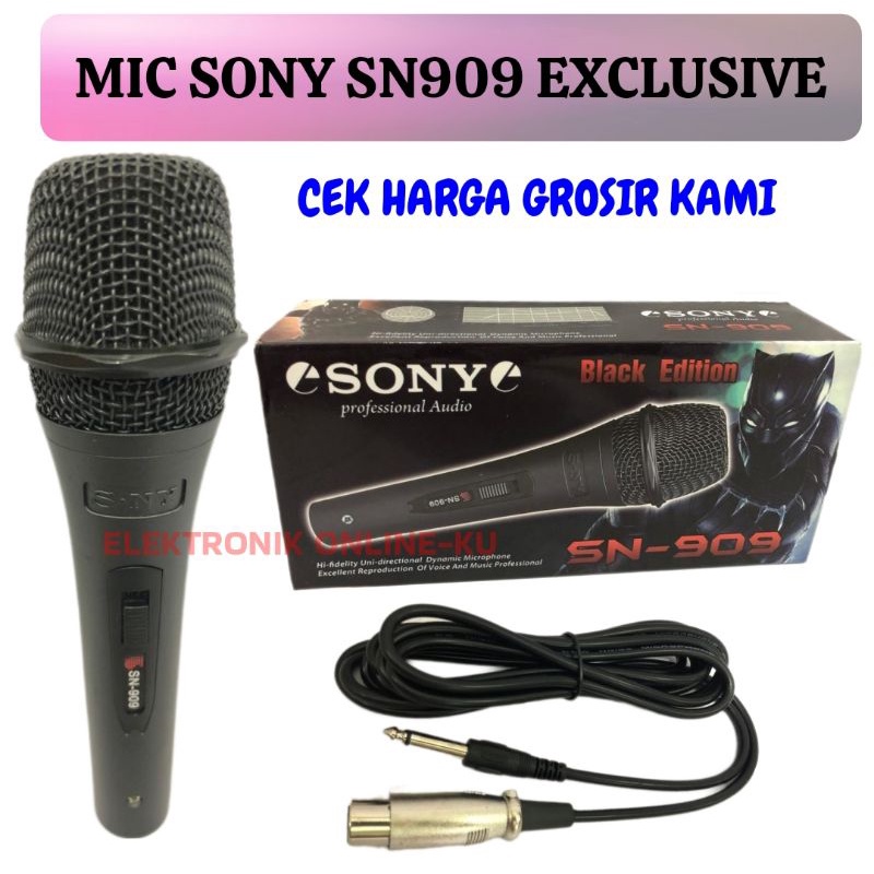 MIC SONY SN909 EXCLUSIVE DGT PRO SPUL MIC TERBAIK