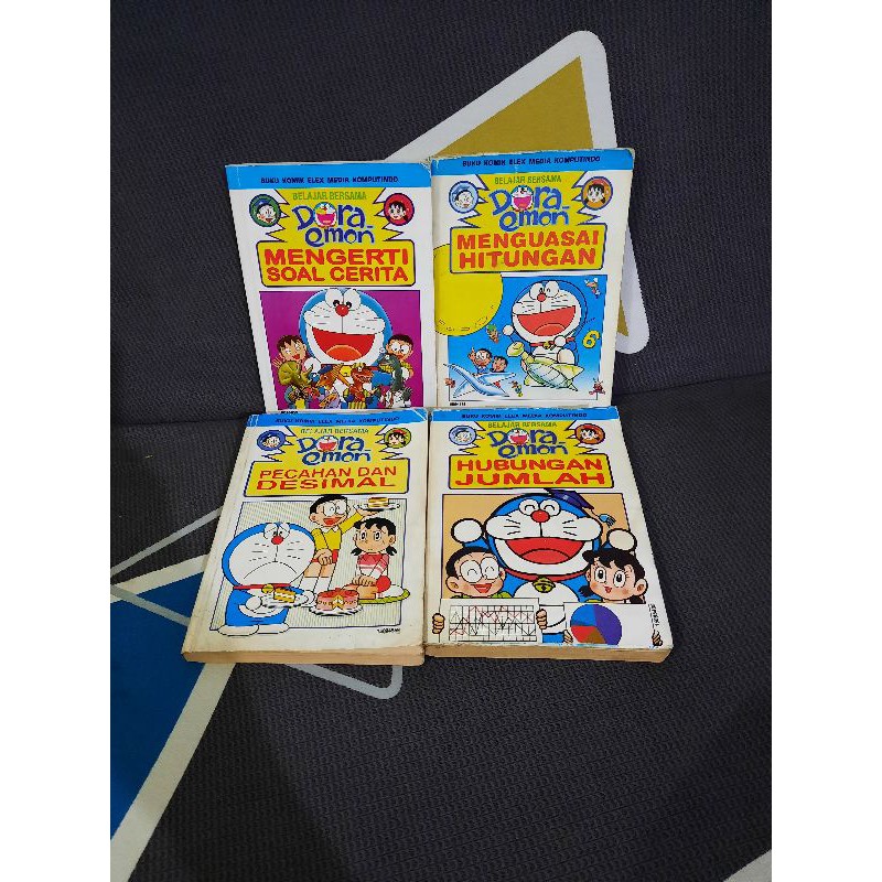 Paket 4 Buku Komik Belajar Bersama Doraemon Spesial