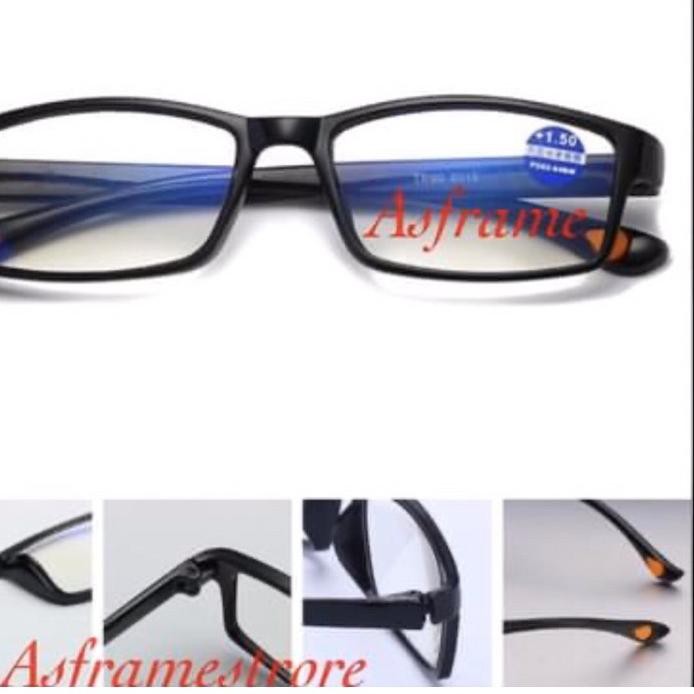 [TREN BARU] kacamata baca plus rabun dekat minus rabun jauh antiradiasi antiblue pria wanita ,.,,,.