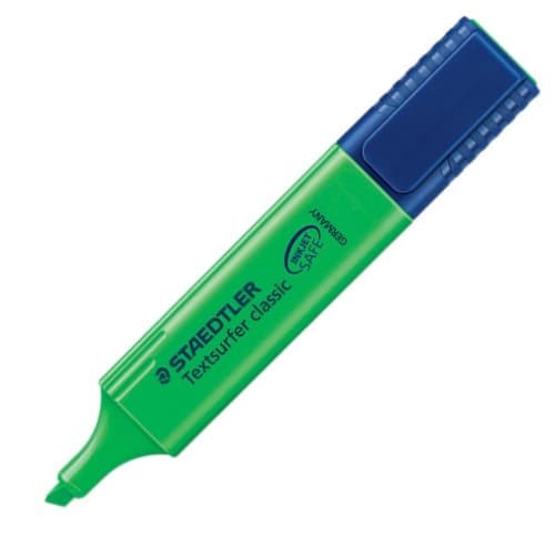 

HIGHLIGHTER PEN | TEXTLINER STAEDTLER 364 GREEN TOPSTAR