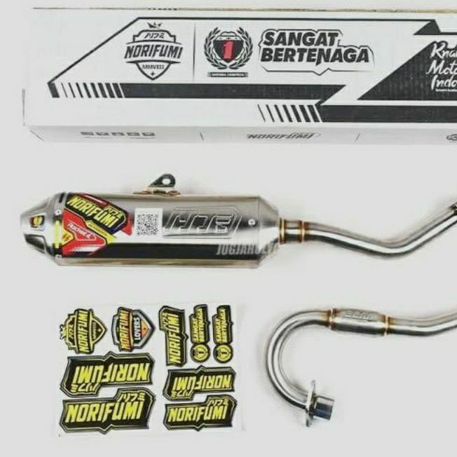 knalpot norifumi rocket 4 ss standart klx bf dtracker n crf 150