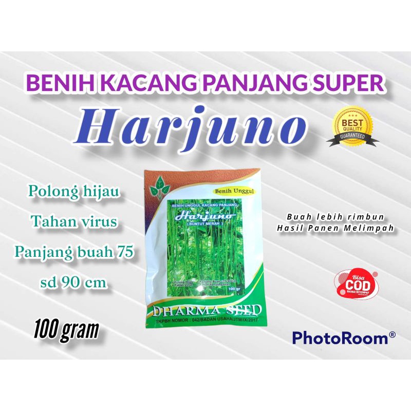 KACANG PANJANG BUNTUT MERAH SUPER HARJUNO 100 Gram