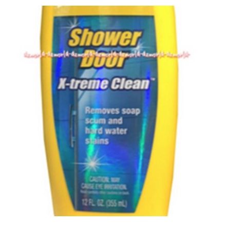 Rainox Shower Rainox Shower Door X-Treme Clean 355ml Cairan Pembersih Kaca Kamar Mandi Pembersih Sisa Sabun Kerak Air Rain X Rain-x Raino-X Showerdoorer Door X-Treme Clean 355ml Cairan Pembersih Kaca Kamar Mandi Pembersih Sisa Sabun Kerak Air Rain X