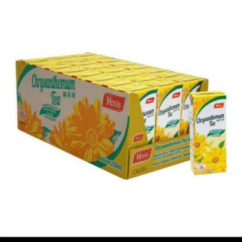 

yeos chrysanthemum Grosir kemasan kotak 1carton isi 24 pcs