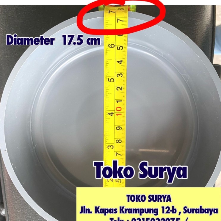 PVC Dop 6 inch Dop 6" Plug 6 inch Plug 6" Polos tutup pipa 6 AW WINLON CAP 6" PVC CAP AW 6"