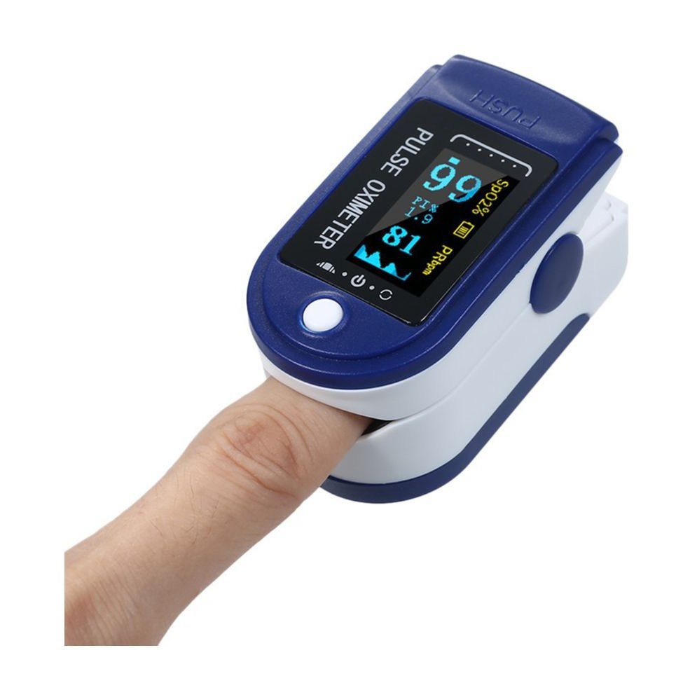 Oxymeter Oximeter Fingertip Pulse Alat Pengukur Oksigen Darah Akurat