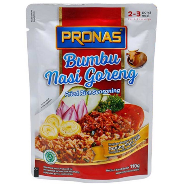 

PRONAS BUMBU NASI GORENG DAGING SAPI 110G