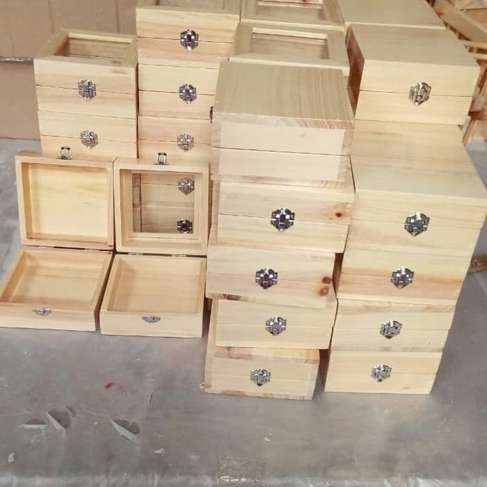 Kotak Perhiasan Kayu / Wooden Box / Kotak Penyimpanan / Kotak Kayu