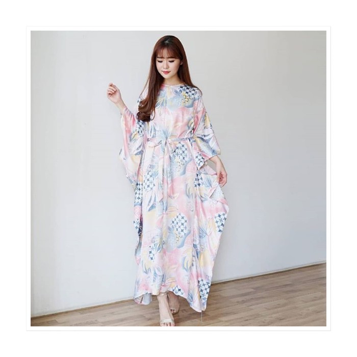 

BIG SALE (Avenir D) — Rainbow Pastel Kaftan B0092