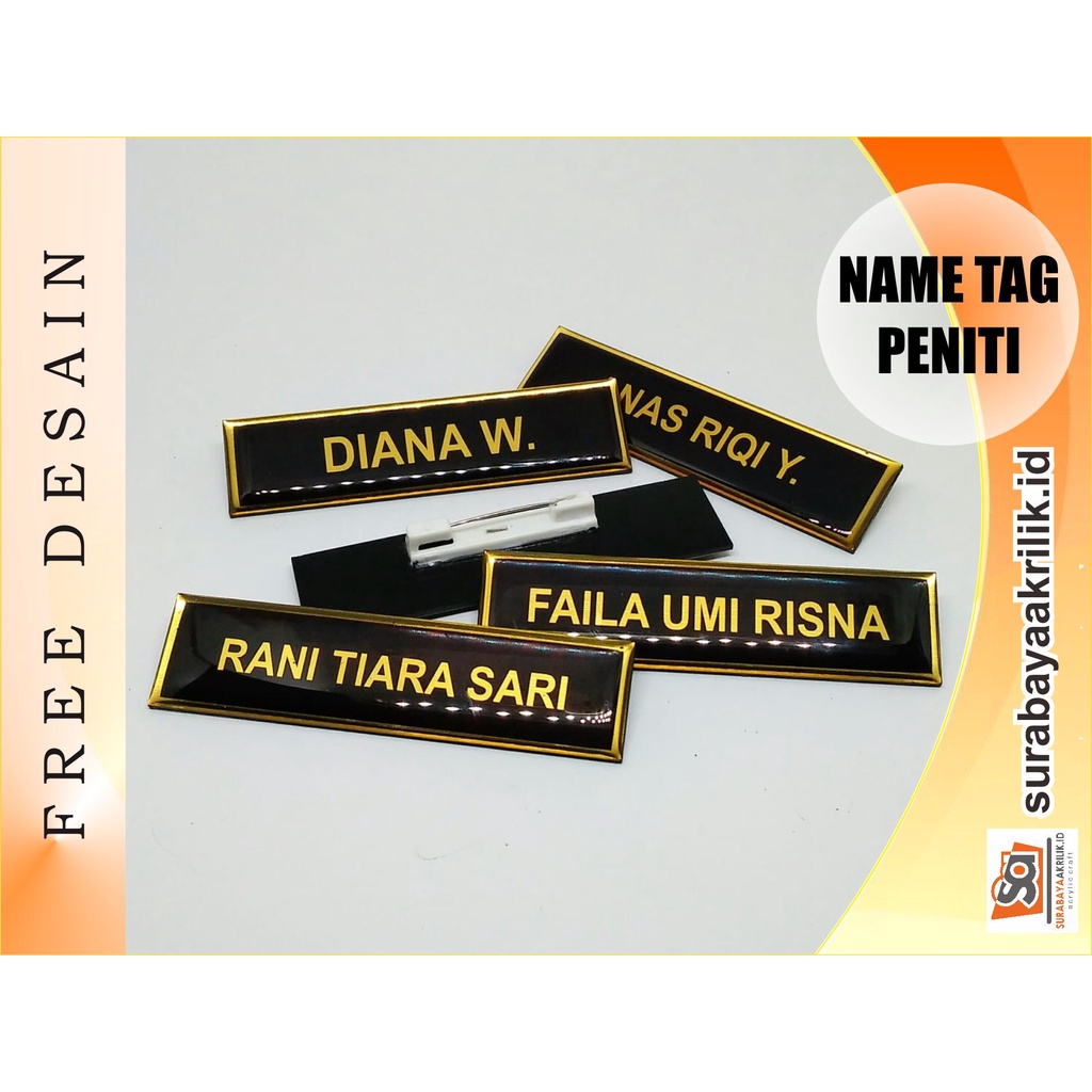 

NAME TAG LOGO INSTANSI Murah Meriah TERDEKAT