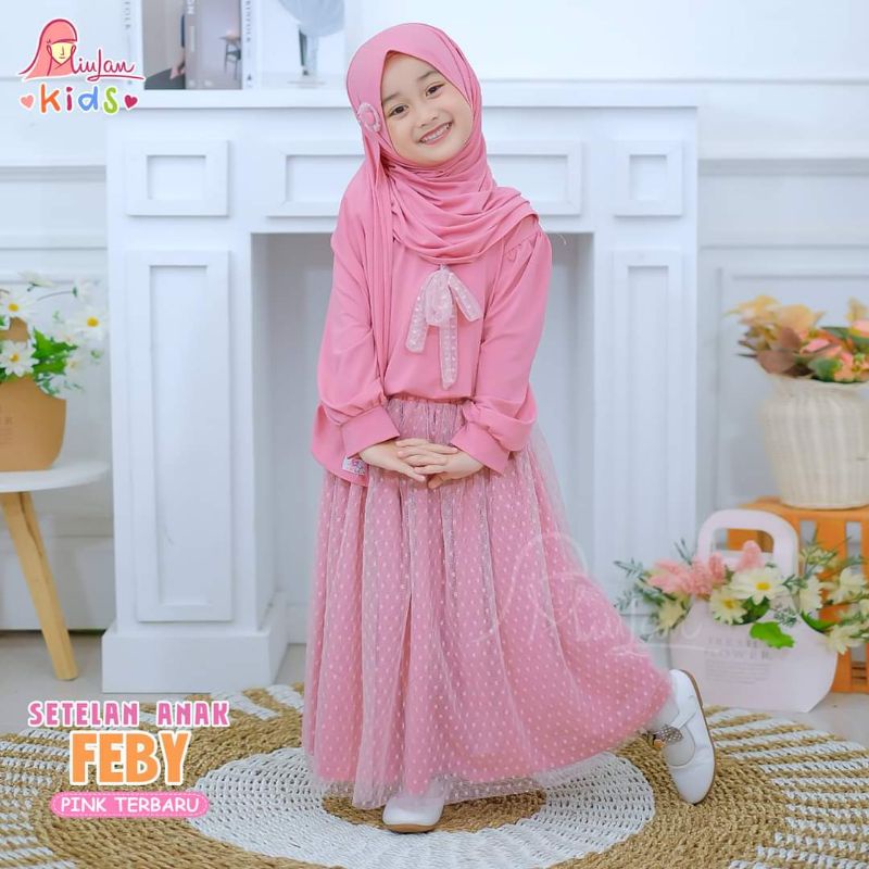 SETELAN ANAK FEBY MIULAN KIDS