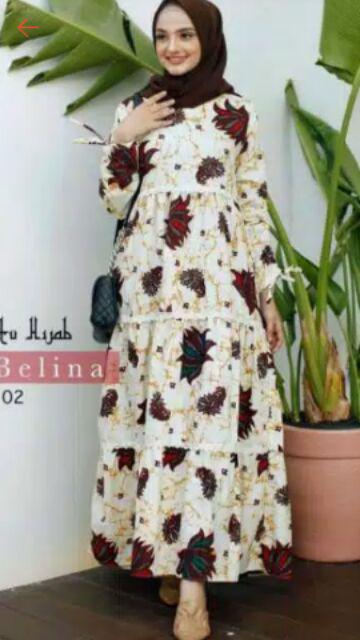 Gamis Batik Manggar, Padi,sekar,cantik,kubis,kipas,daun,kupu,nadine,gendis