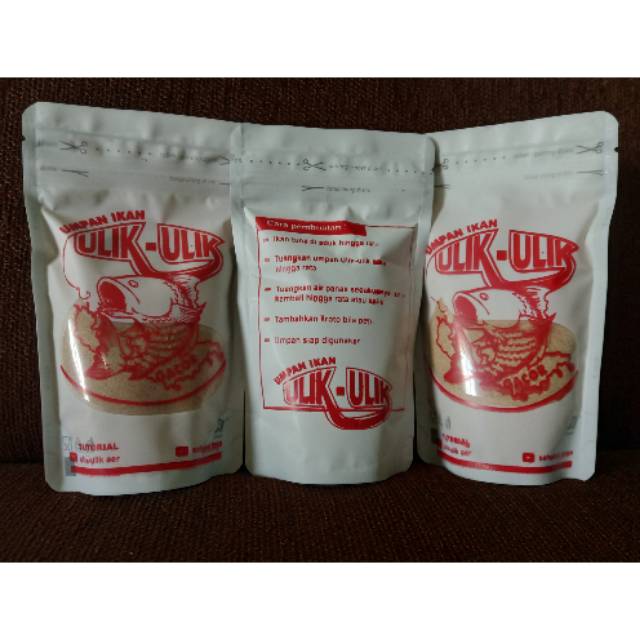 Umpan pancing ikan mas ulik-ulik