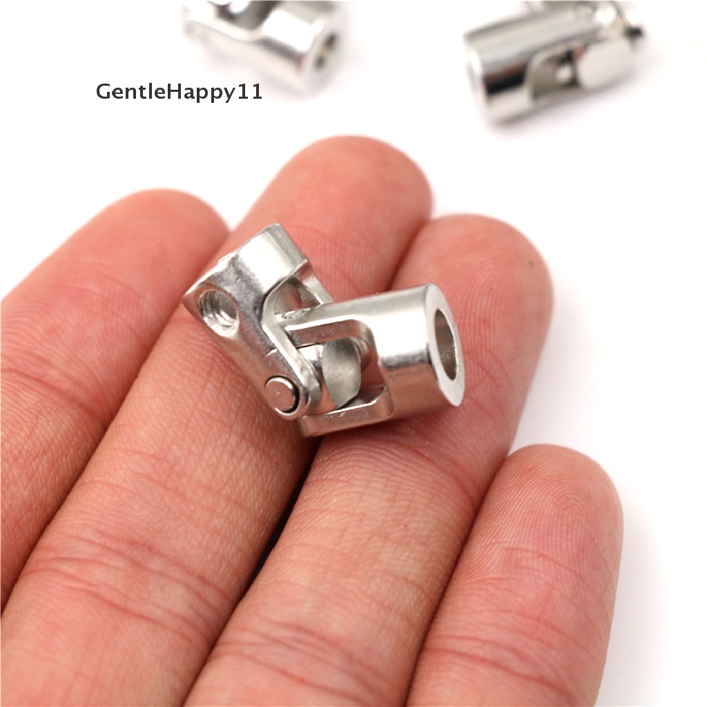 Gentlehappy RC Boat Metal Cardan Joint Gimbal Couplings Aksesoris Sambungan Universal