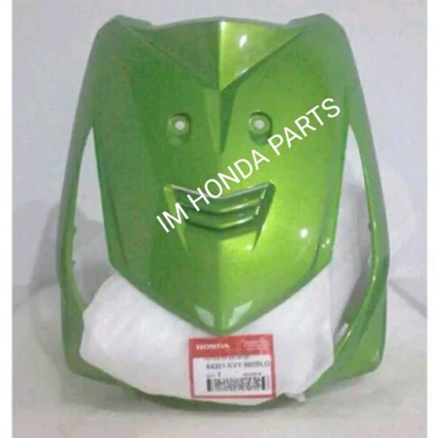 Cover tameng body depan Honda beat karbu lama hijau original