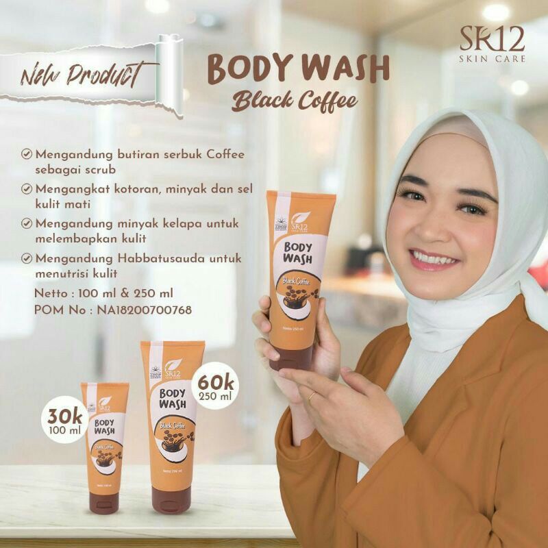 BODYWASH COFFEE SR12/SABUN MANDI SR12/SABUN MANDI KOPI SR12