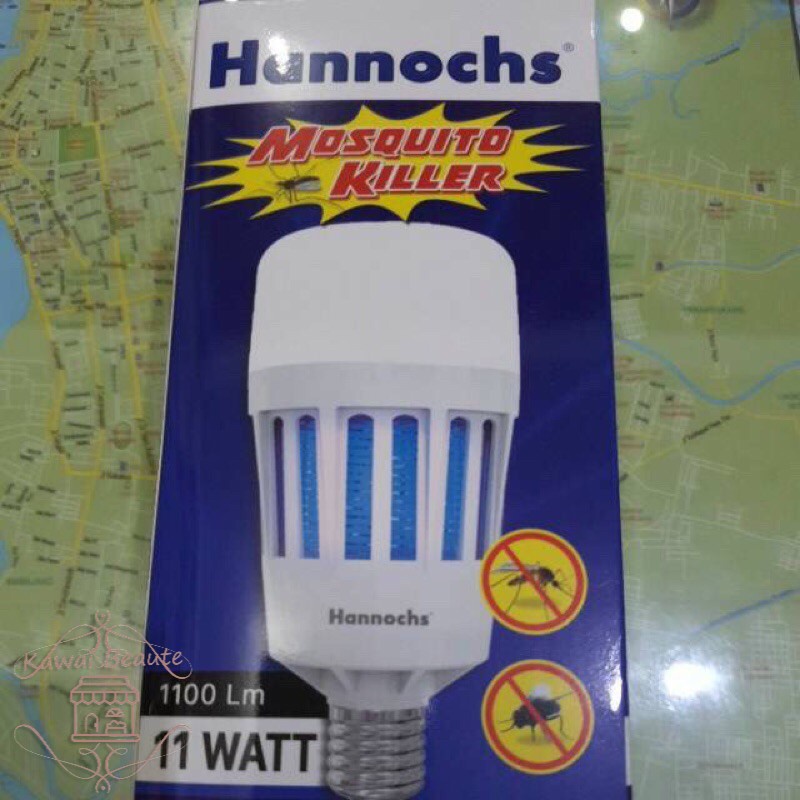 Lampu Hannochs Mosquito killer (pembunuh nyamuk) multifungsi serbaguna hemat listrik