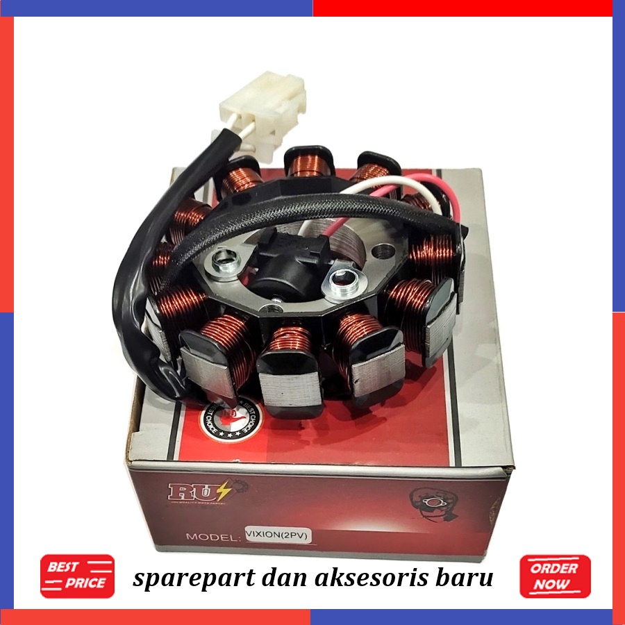 SPUL VIXION (2PA) SPAREPART KELISTRIKAN MOTOR RUI