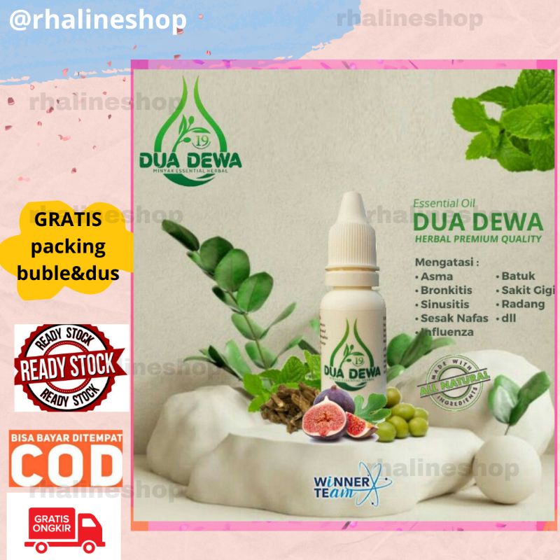 Dua Dewa Minyak Essentials Oil Solusi Sesak Nafas Diminum Dioles Dihirup