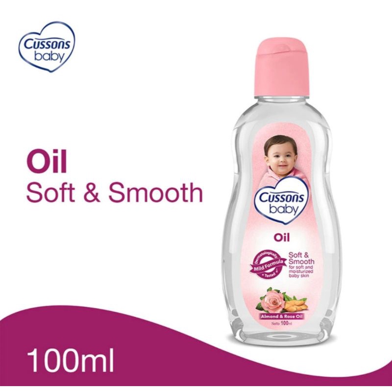 CUSSONS Baby Soft &amp; Smooth Baby Oil 100ml