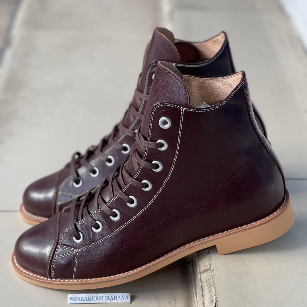 Converse CT Hi Dressed Burgundy