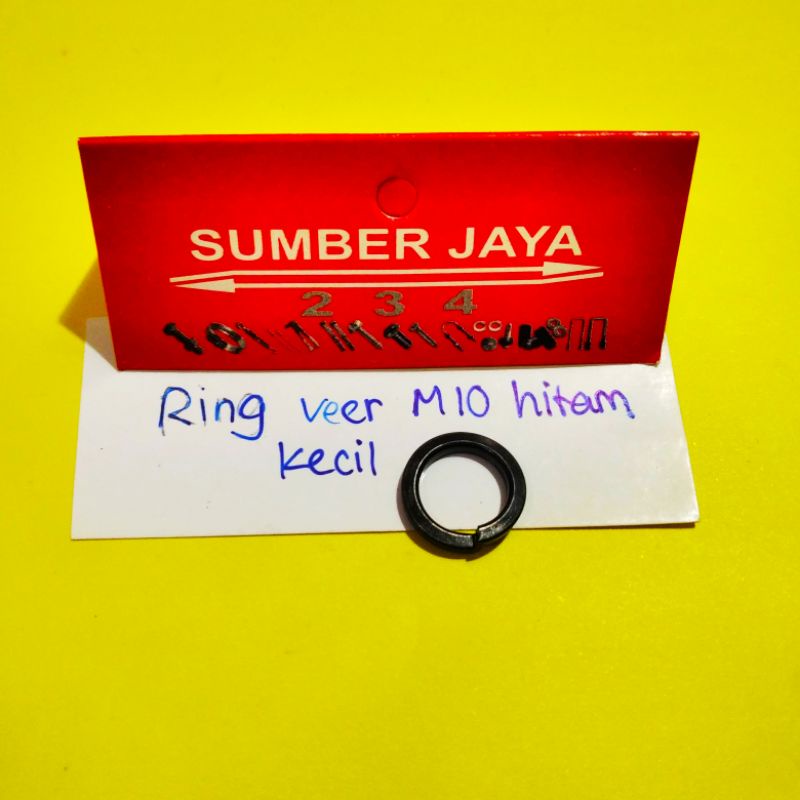 RING PER M10 HITAM ISI 100 PCS/ PEER/ PIR TERMURAH