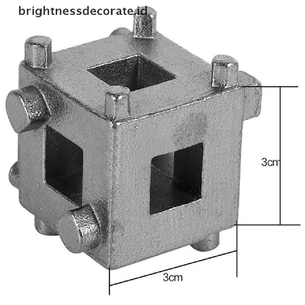 Disk Brake Piston Caliper Pad Spreader Ukuran 3 / 8 Inch