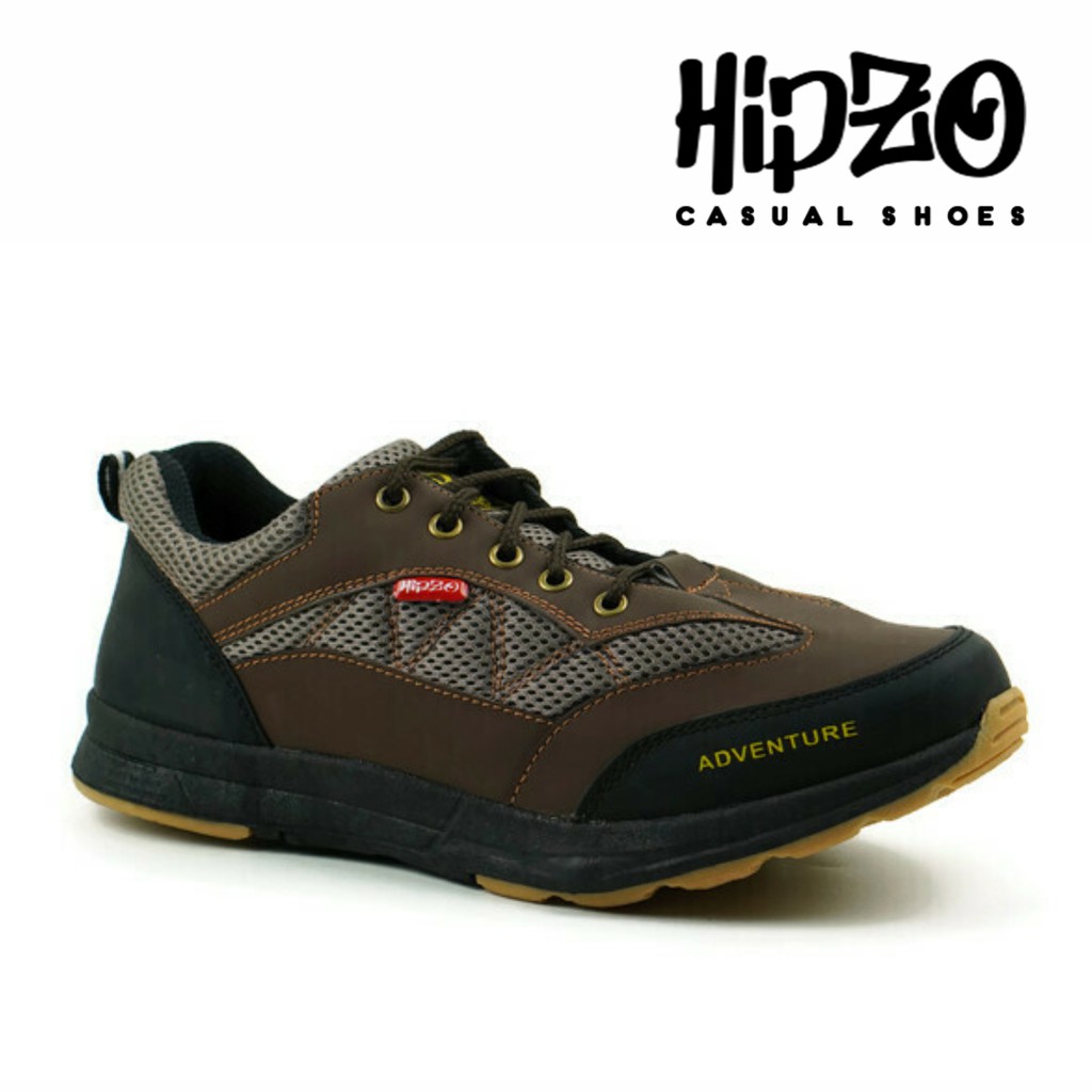 Sepatu Pria Hipzo M 039 Formal Sneakers Original NEW!!!-COKLAT