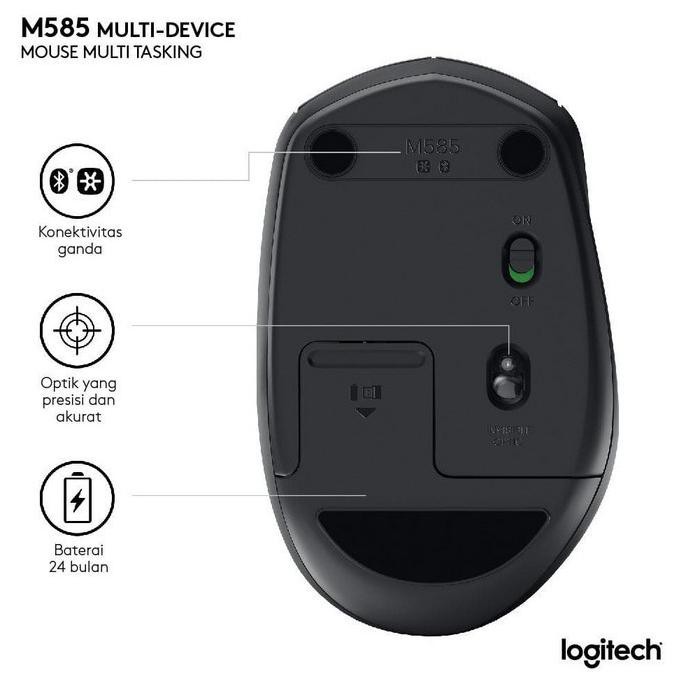 Sh5496 Logitech M585 Wireless Mouse Multi Device Akalipa