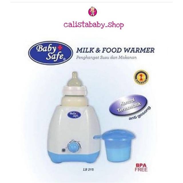 Baby Safe Milk Bottle &amp; Food Warmer FREE BUBBLE WARP