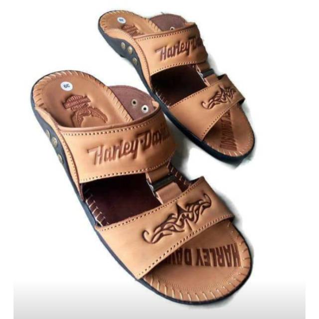 Sandal kulit pria original 100% (menerima C O D )